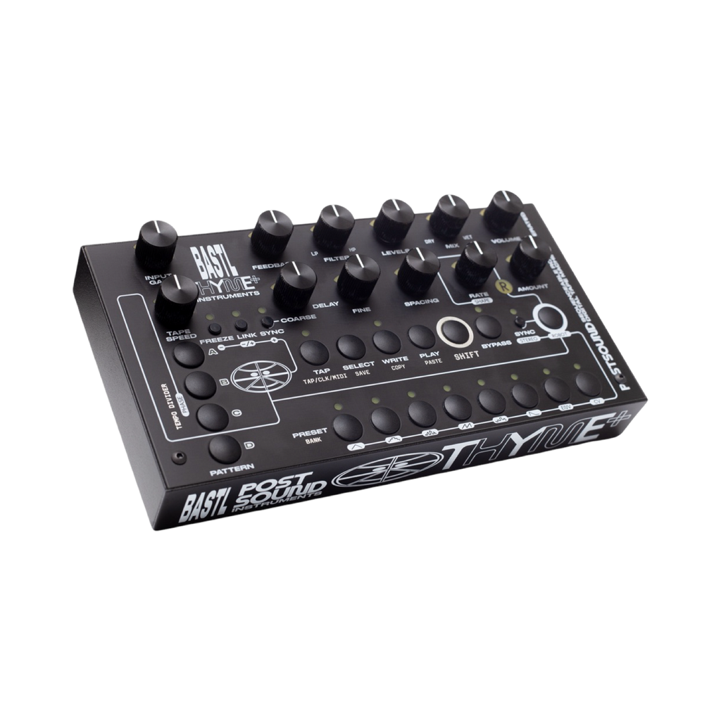 Bastl Thyme+ effects processor angled view