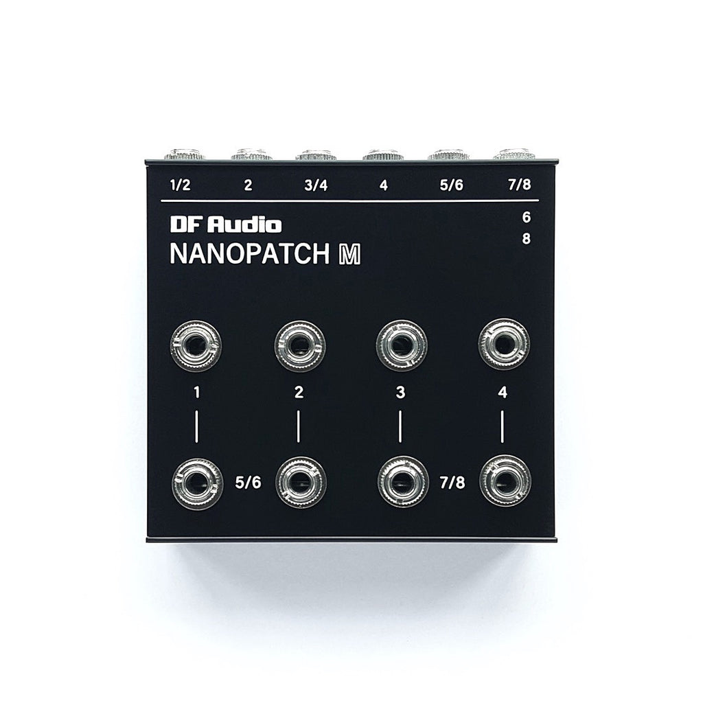 DF Audio Nanopatch M compact patch bay with mini jack sockets